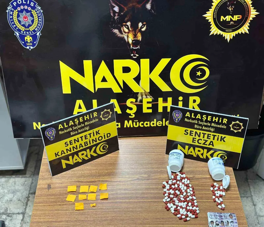 Alaşehir’de Zehir Taciri Tutuklandı