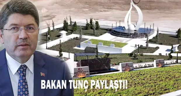 Bakan Tunç Paylaştı!