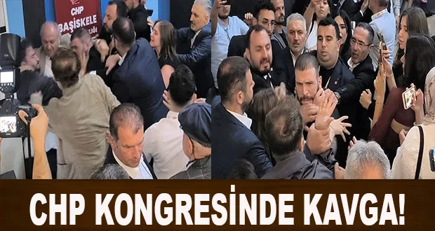 CHP Kongresinde Kavga!	